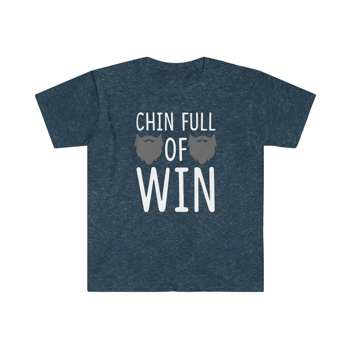 Chin Full Of Win Beard Softstyle T-Shirt - Salty Medic Clothing Co.