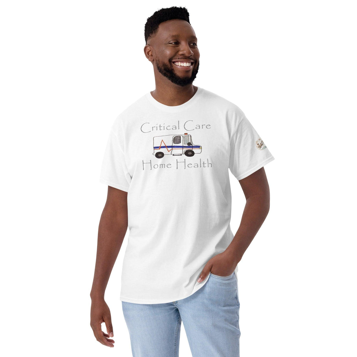 Critical Care Short Sleeve T-Shirt White