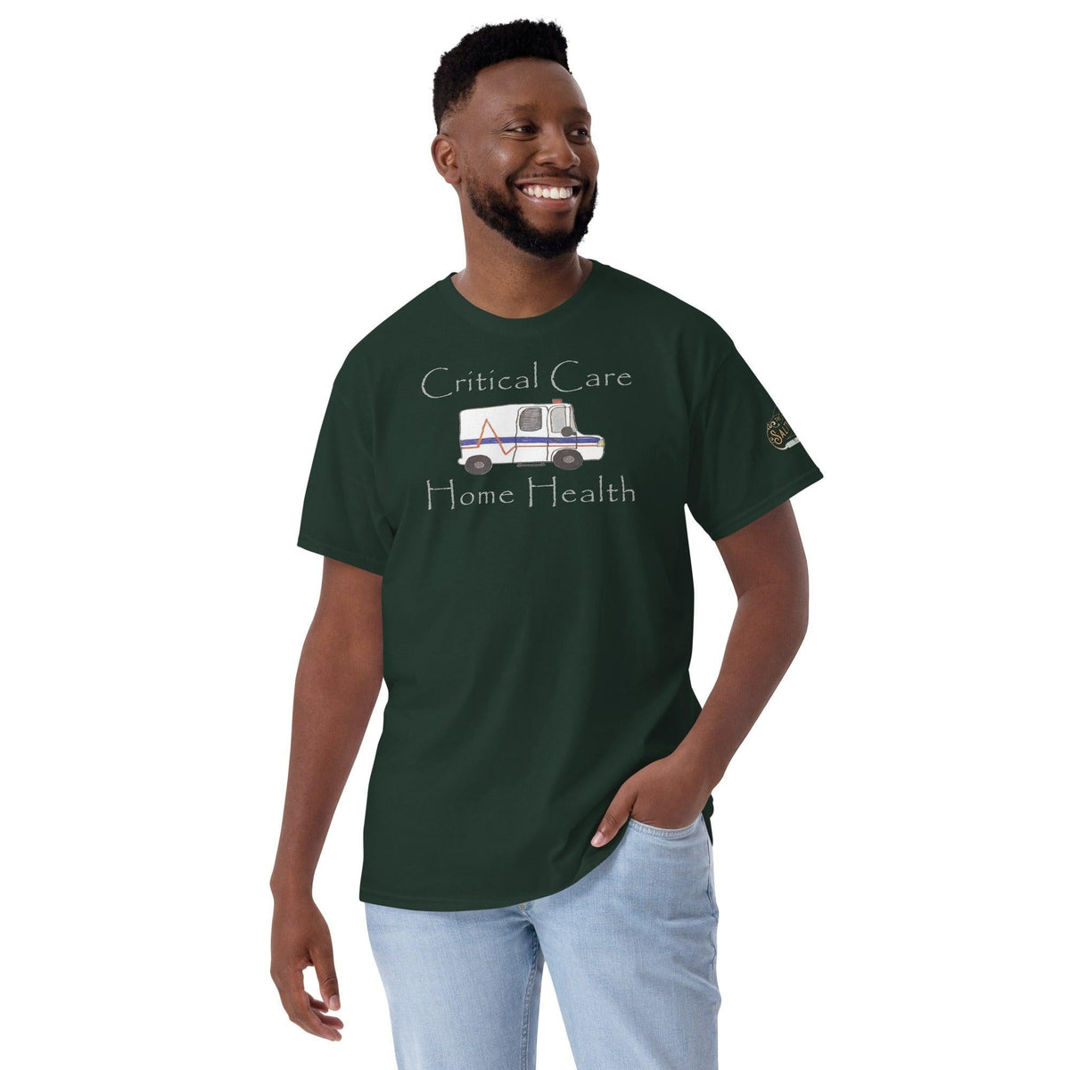 Critical Care Short Sleeve T-Shirt Forest