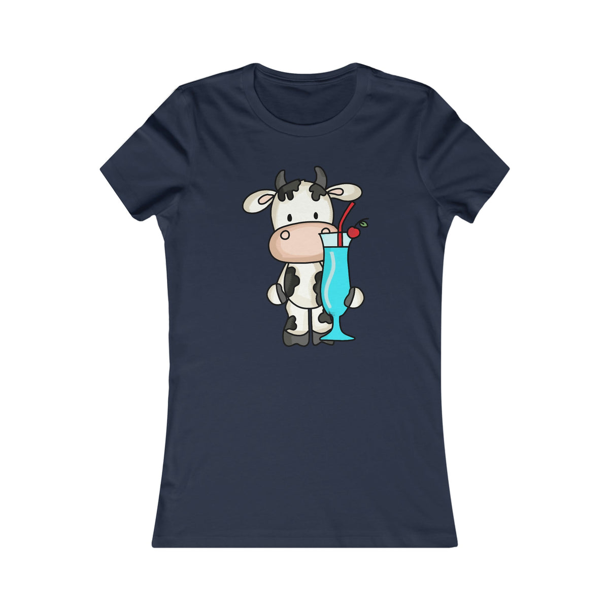 Cute Cow Women's Tee - Salty Medic Clothing Co.