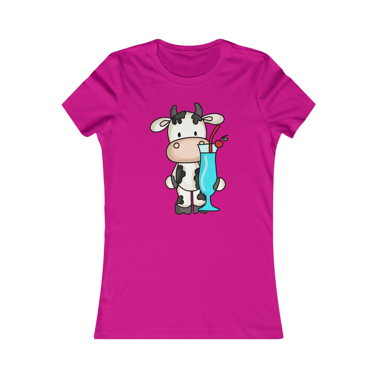 Cute Cow Women's Tee - Salty Medic Clothing Co.