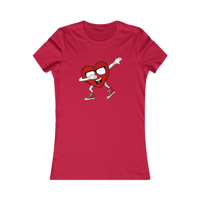 Dabbing Heart Women's Tee - Salty Medic Clothing Co.