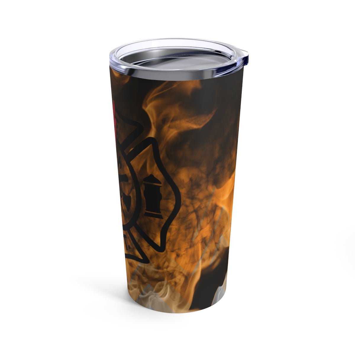 Distressed Fire Department Tumbler 20oz