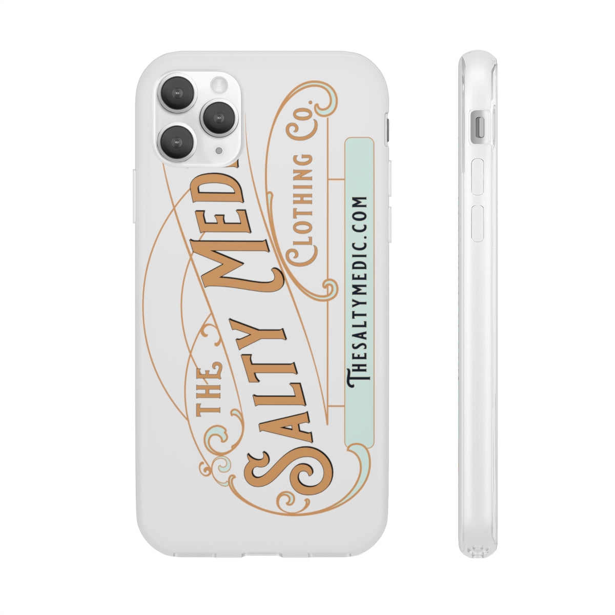 The Salty Medic Clothing Co Flexi Cell Phone Cases - Select Your Phone iPhone 11 Pro Max with gift packaging