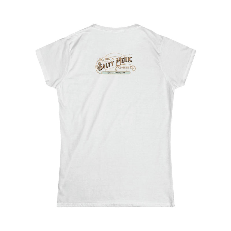 F Bomb Kind Of Mom Women's Softstyle Tee - Salty Medic Clothing Co.