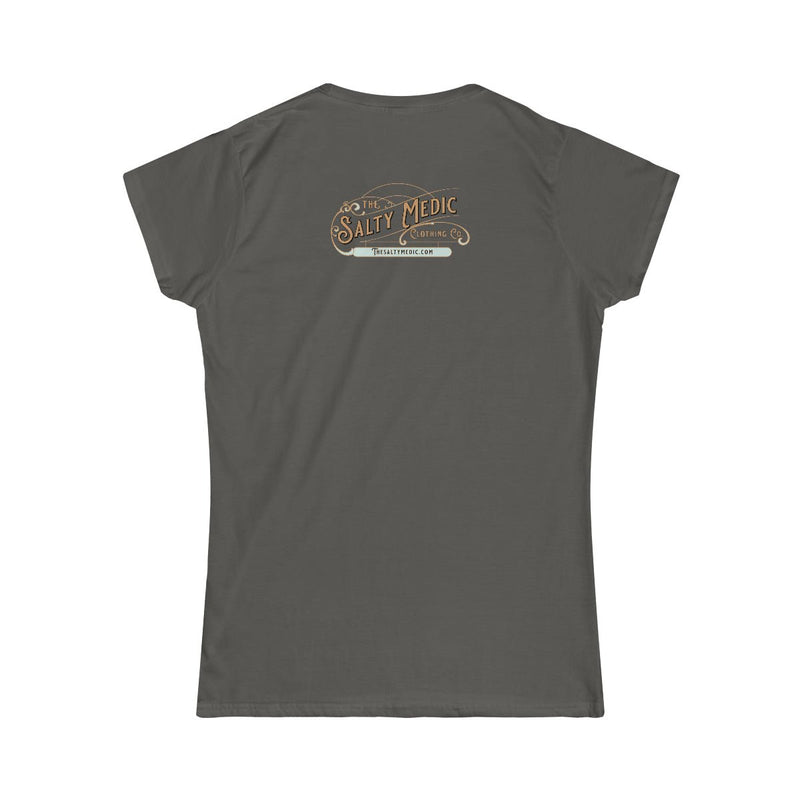 F Bomb Kind of Nurse Women's Softstyle Tee - Salty Medic Clothing Co.