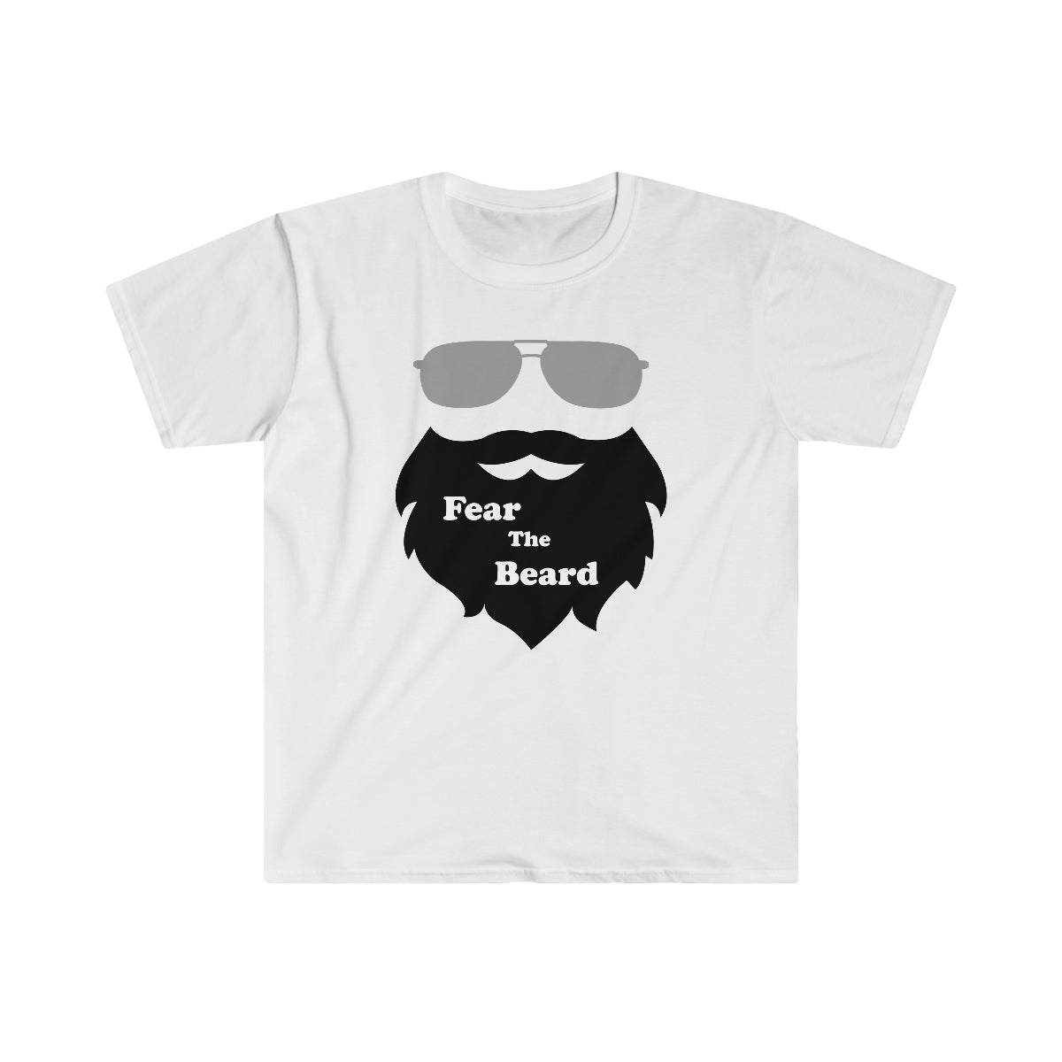 Fear The Beard Softstyle T-Shirt White