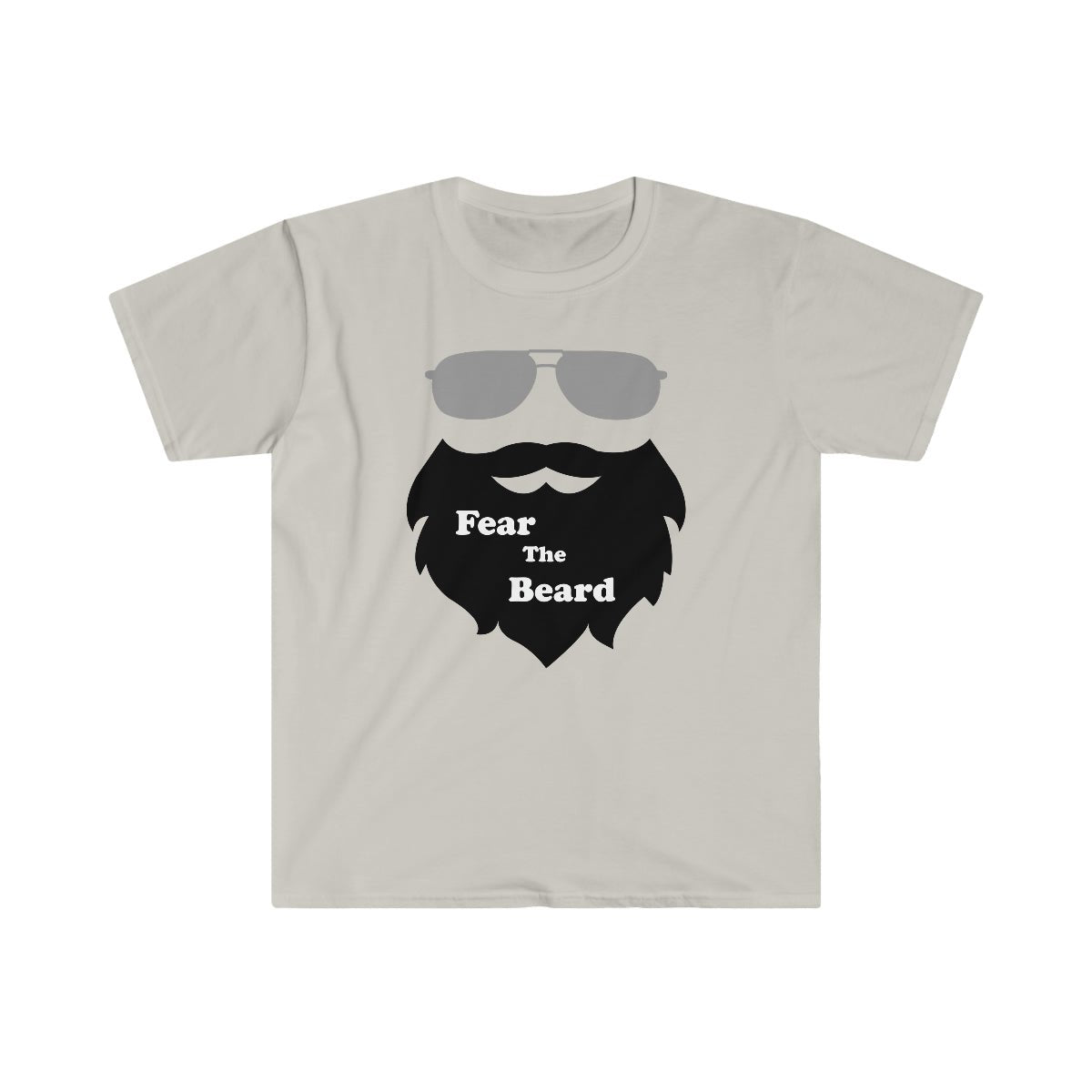 Fear The Beard Softstyle T-Shirt Ice Grey