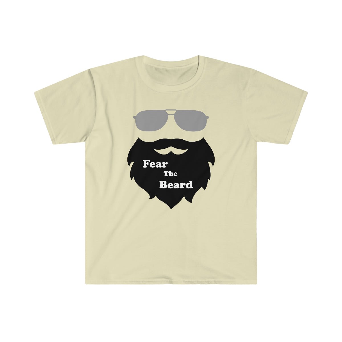 Fear The Beard Softstyle T-Shirt Natural