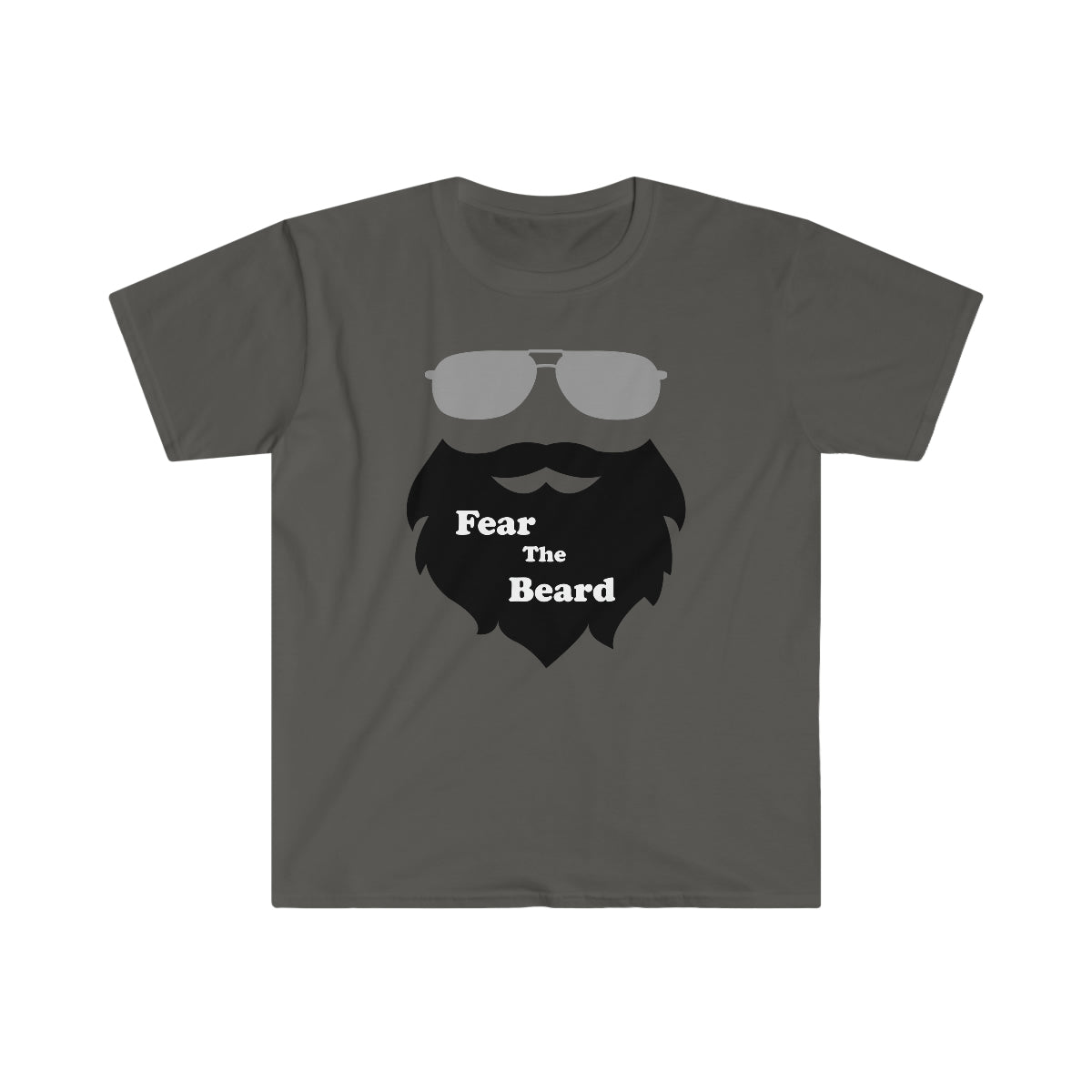 Fear The Beard Softstyle T-Shirt Charcoal