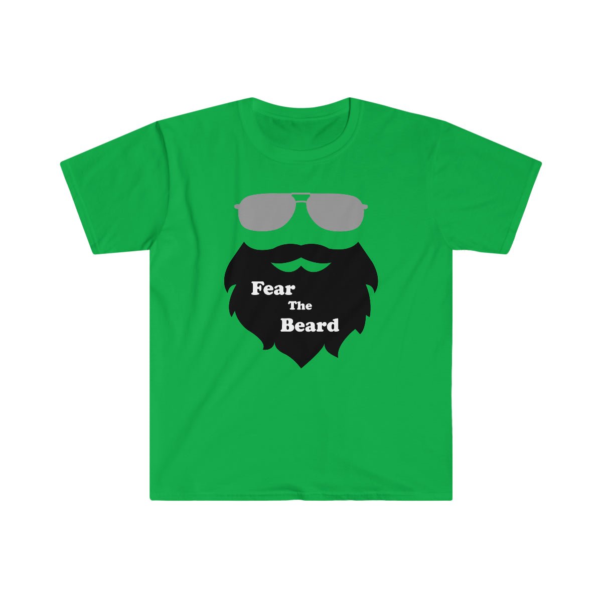 Fear The Beard Softstyle T-Shirt Irish Green