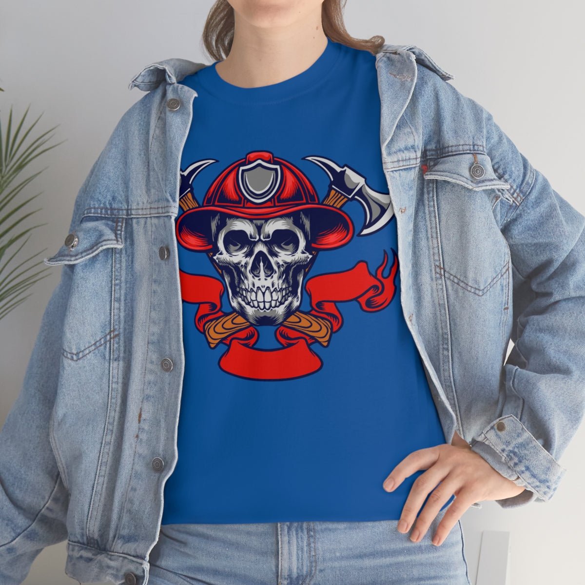 Fire Skull Cotton Tee