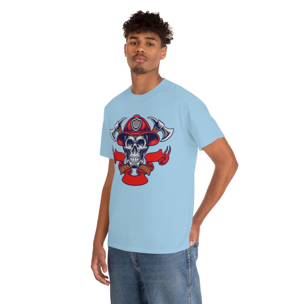 Fire Skull Cotton Tee