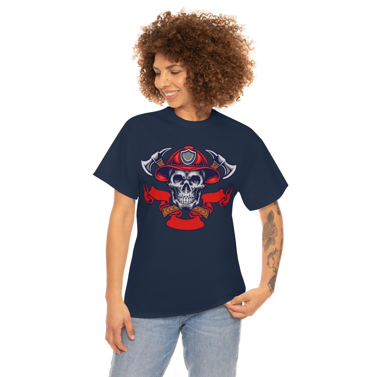 Fire Skull Cotton Tee