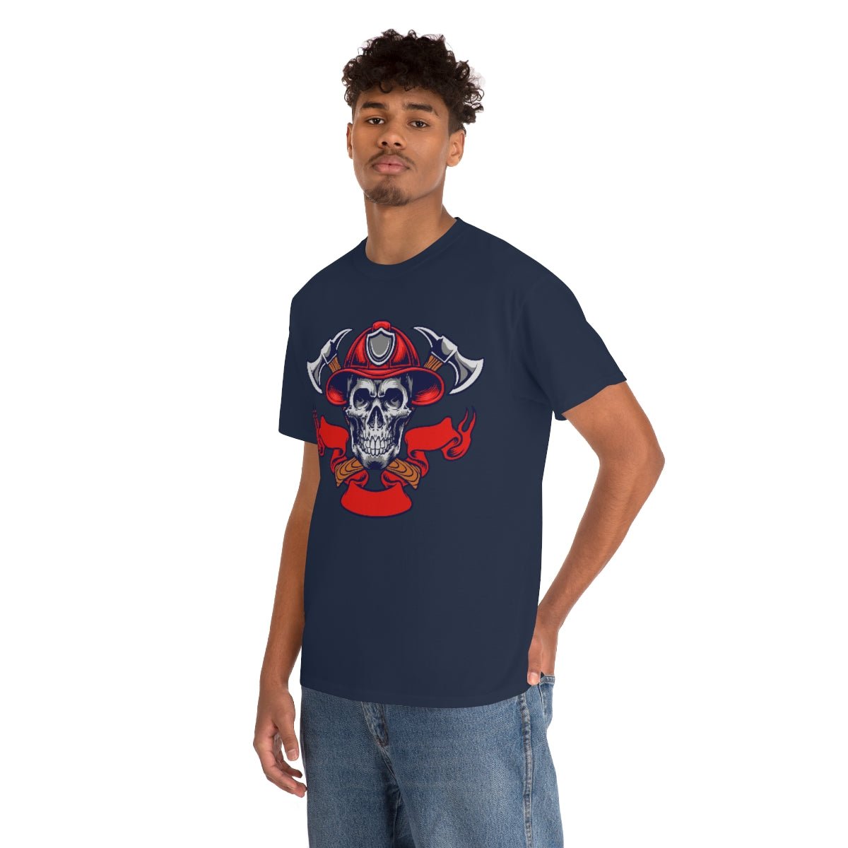 Fire Skull Cotton Tee