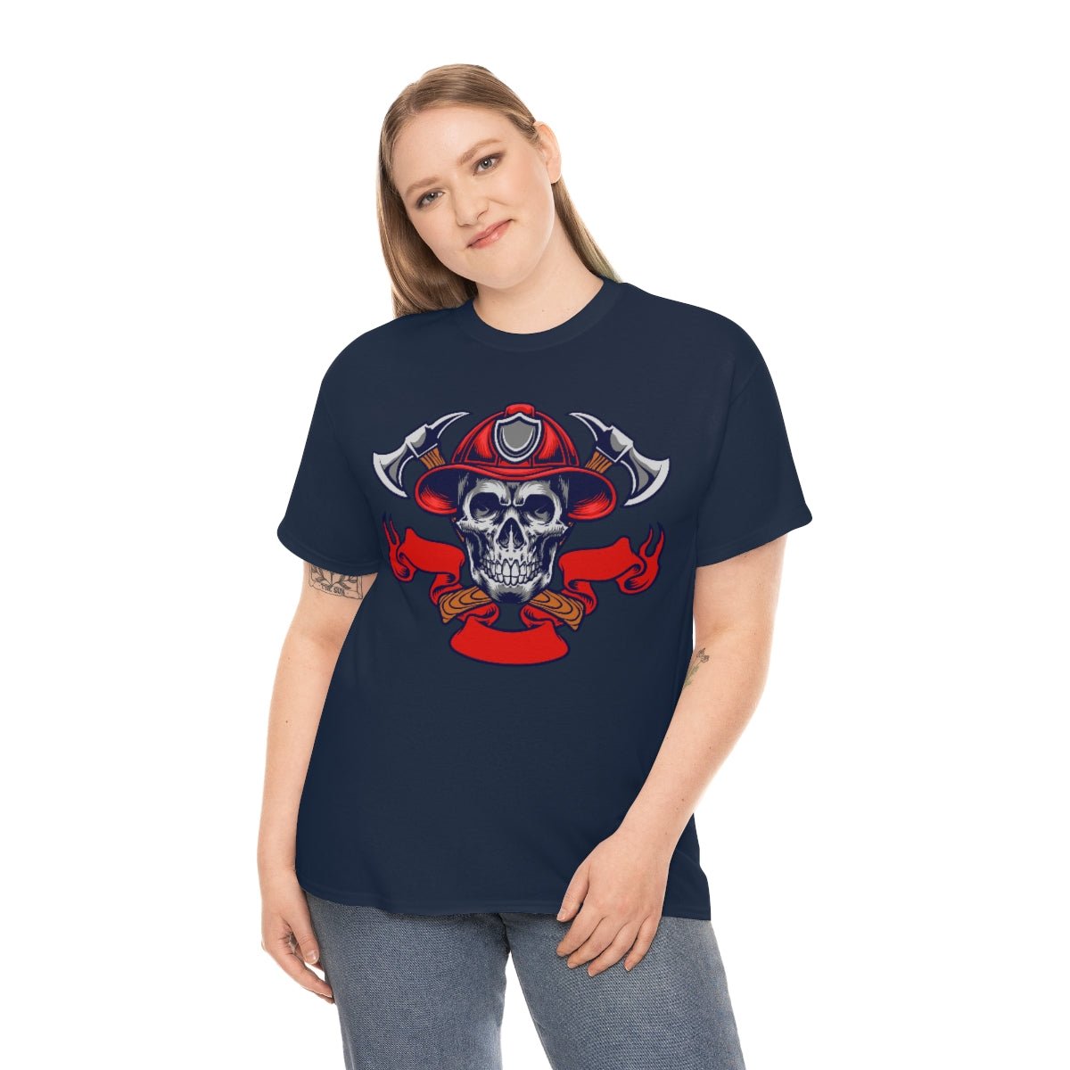 Fire Skull Cotton Tee