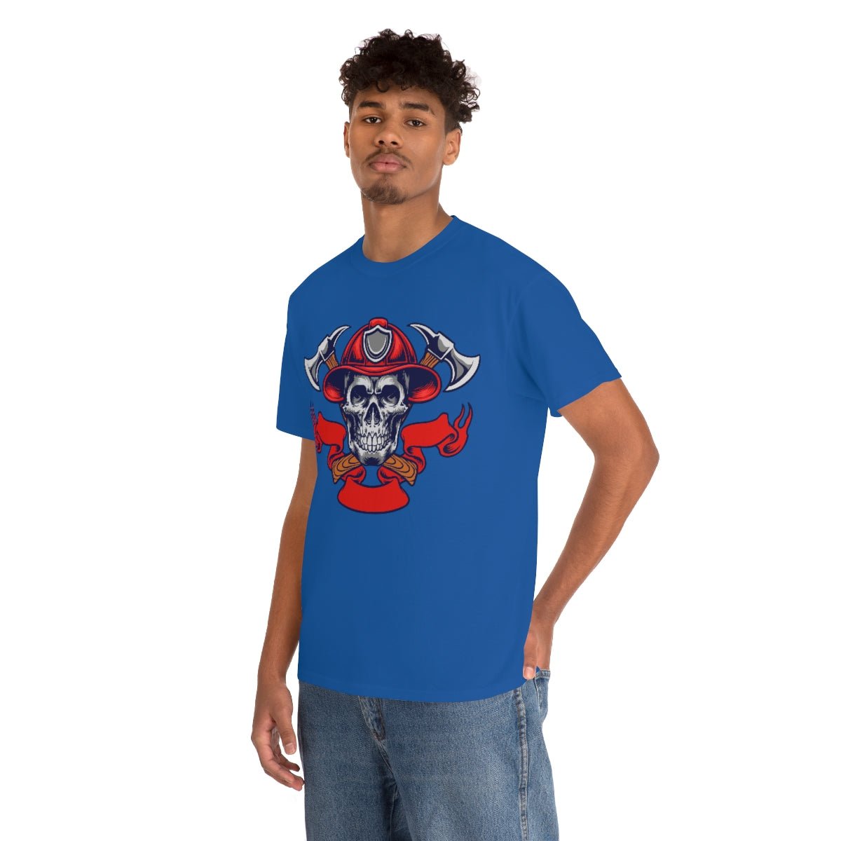 Fire Skull Cotton Tee