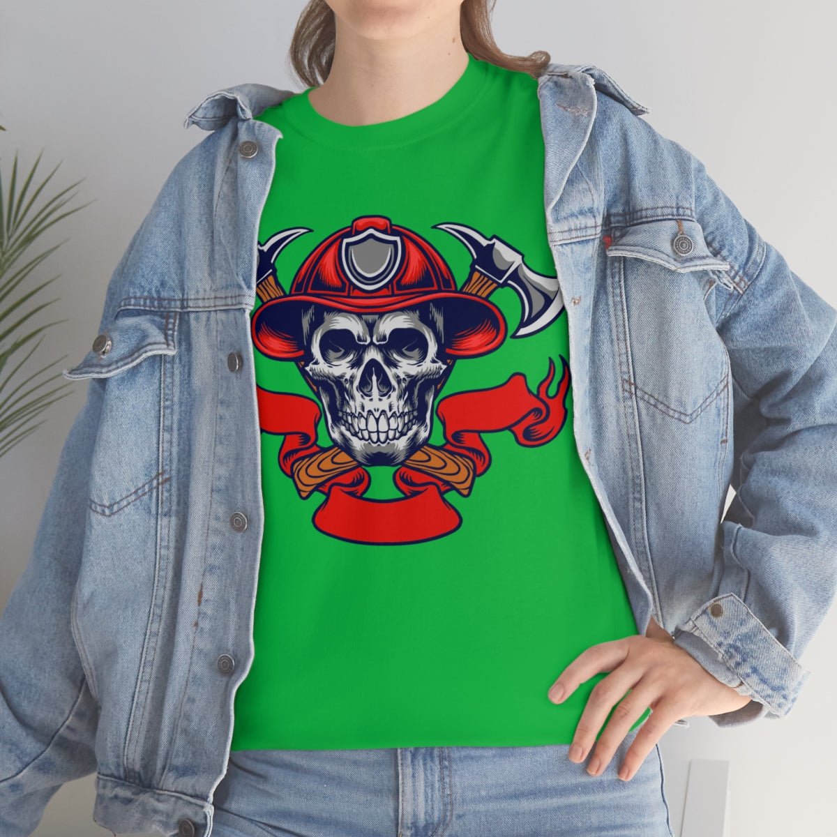 Fire Skull Cotton Tee