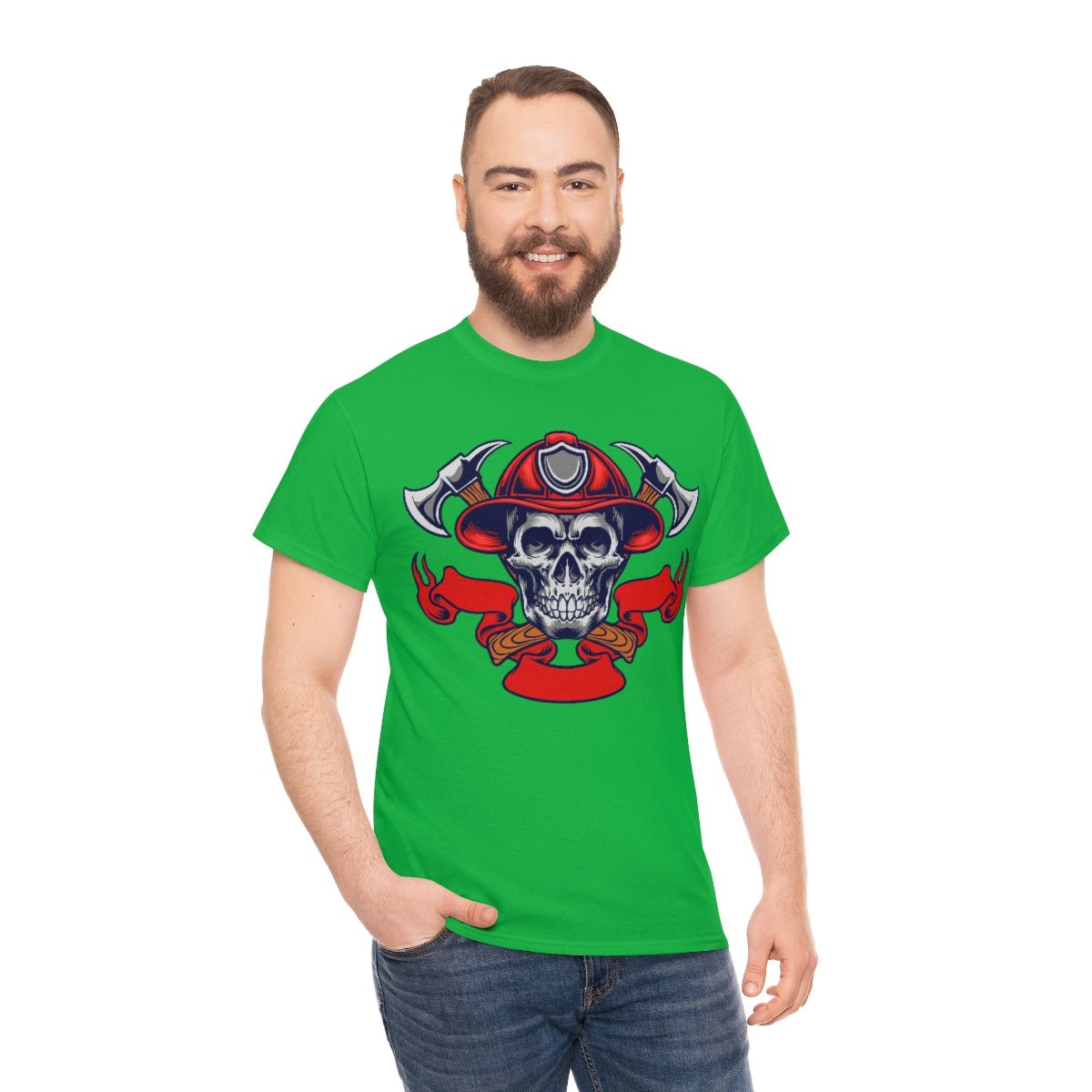 Fire Skull Cotton Tee