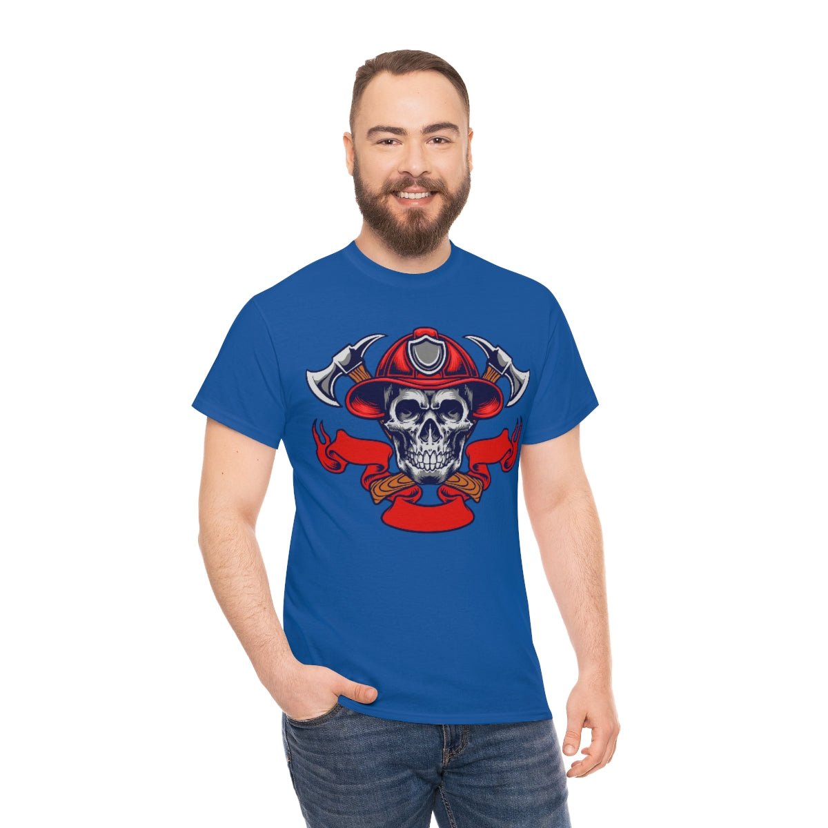 Fire Skull Cotton Tee