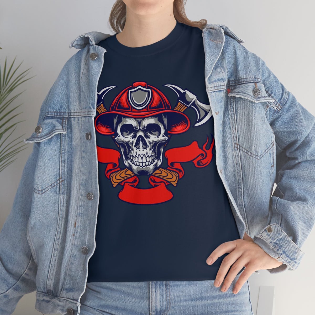 Fire Skull Cotton Tee