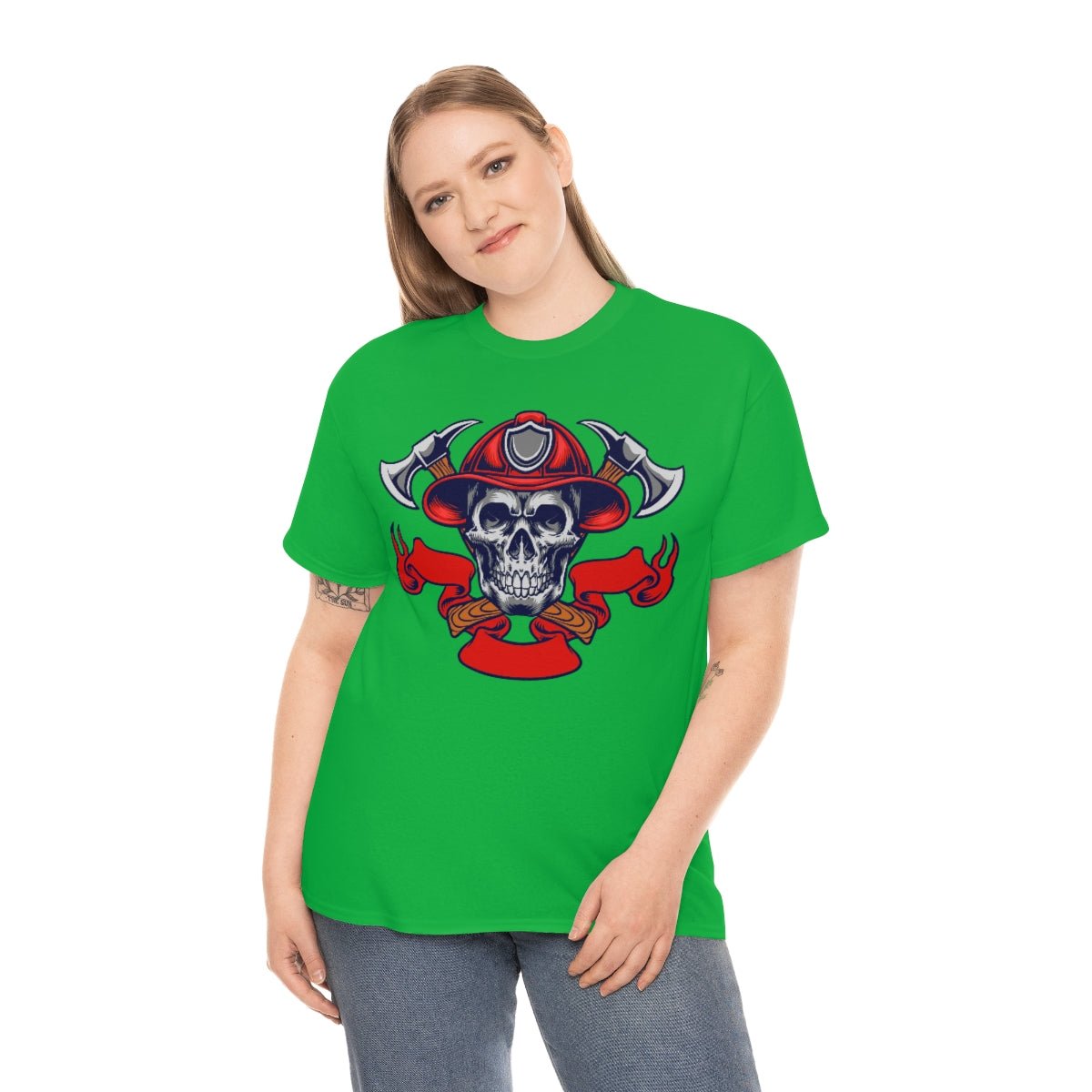 Fire Skull Cotton Tee