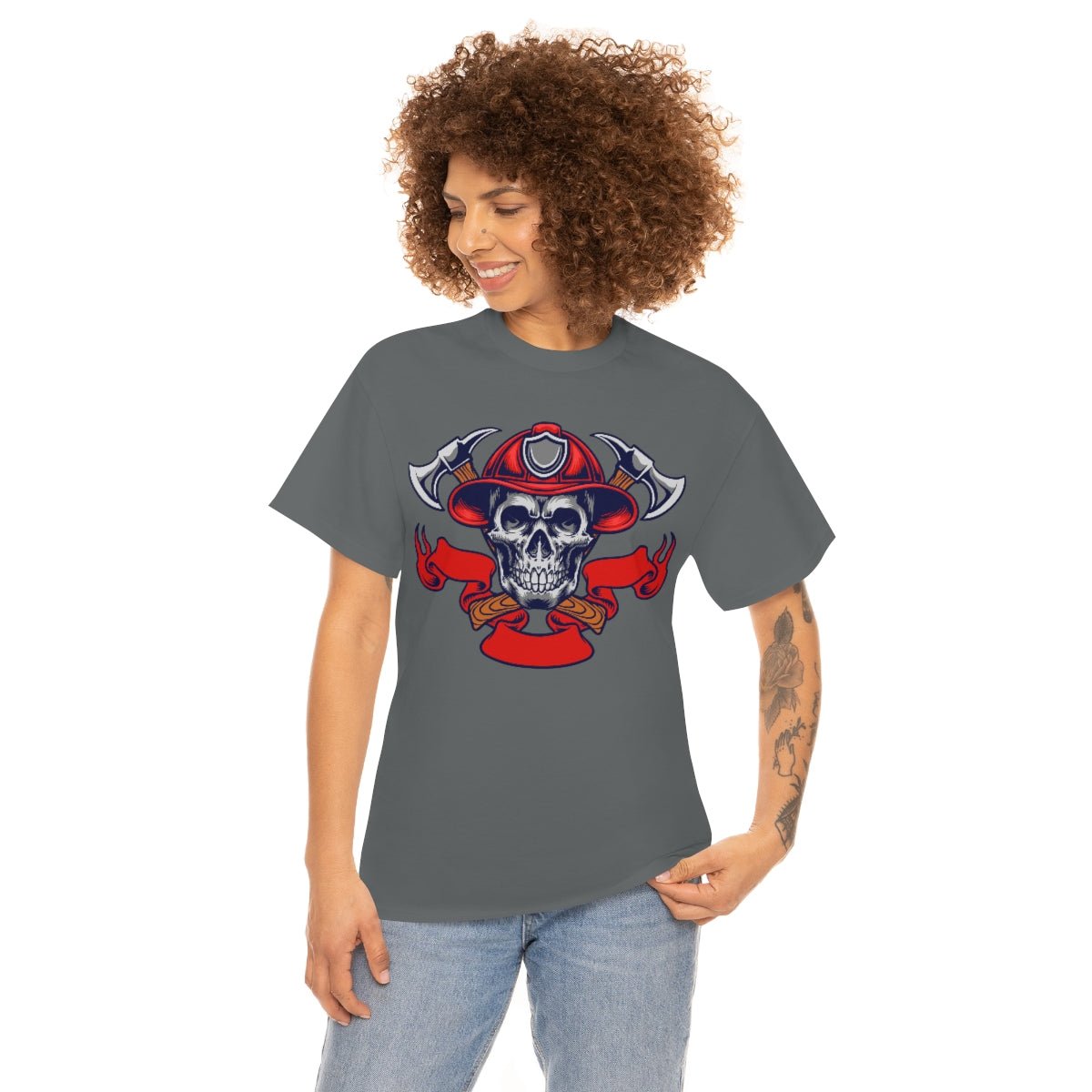 Fire Skull Cotton Tee