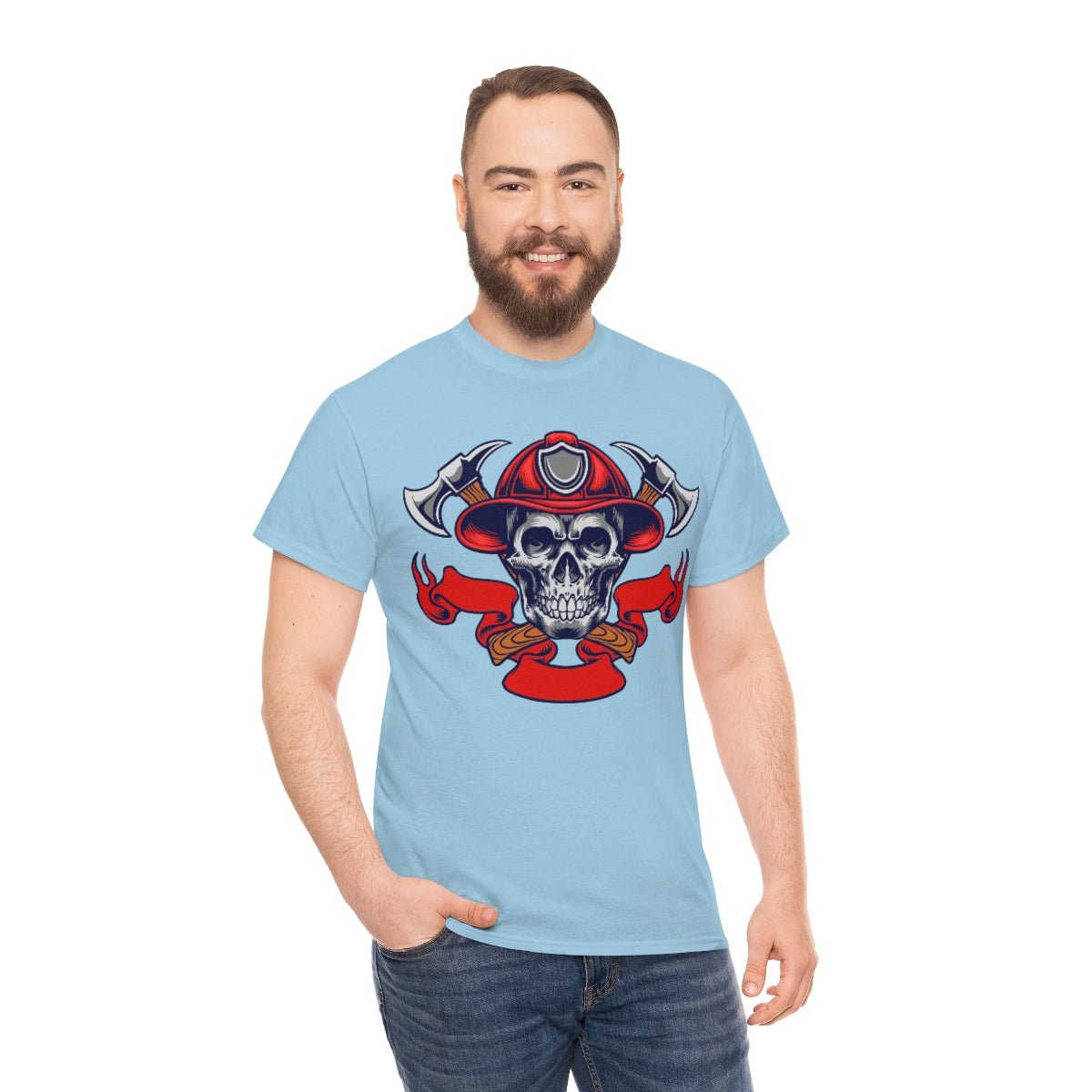 Fire Skull Cotton Tee