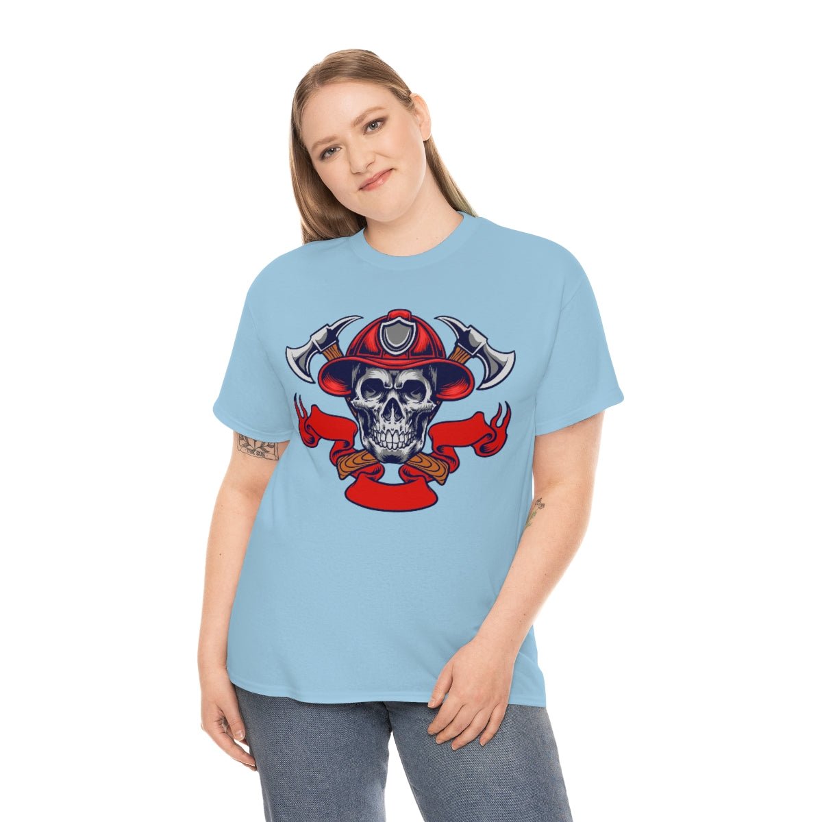 Fire Skull Cotton Tee