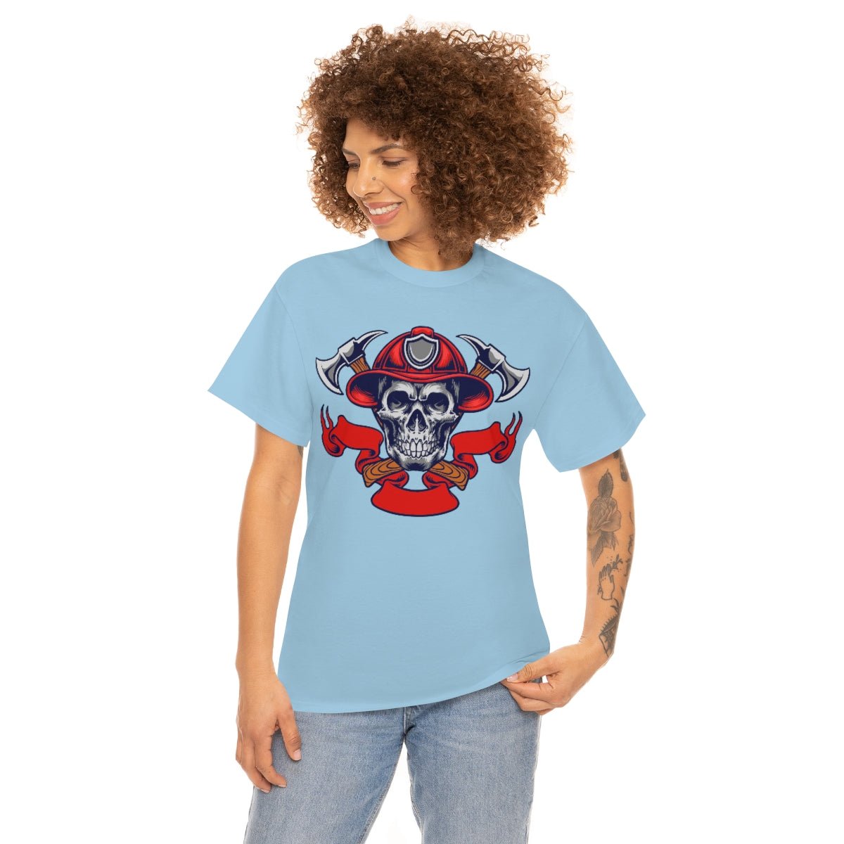 Fire Skull Cotton Tee