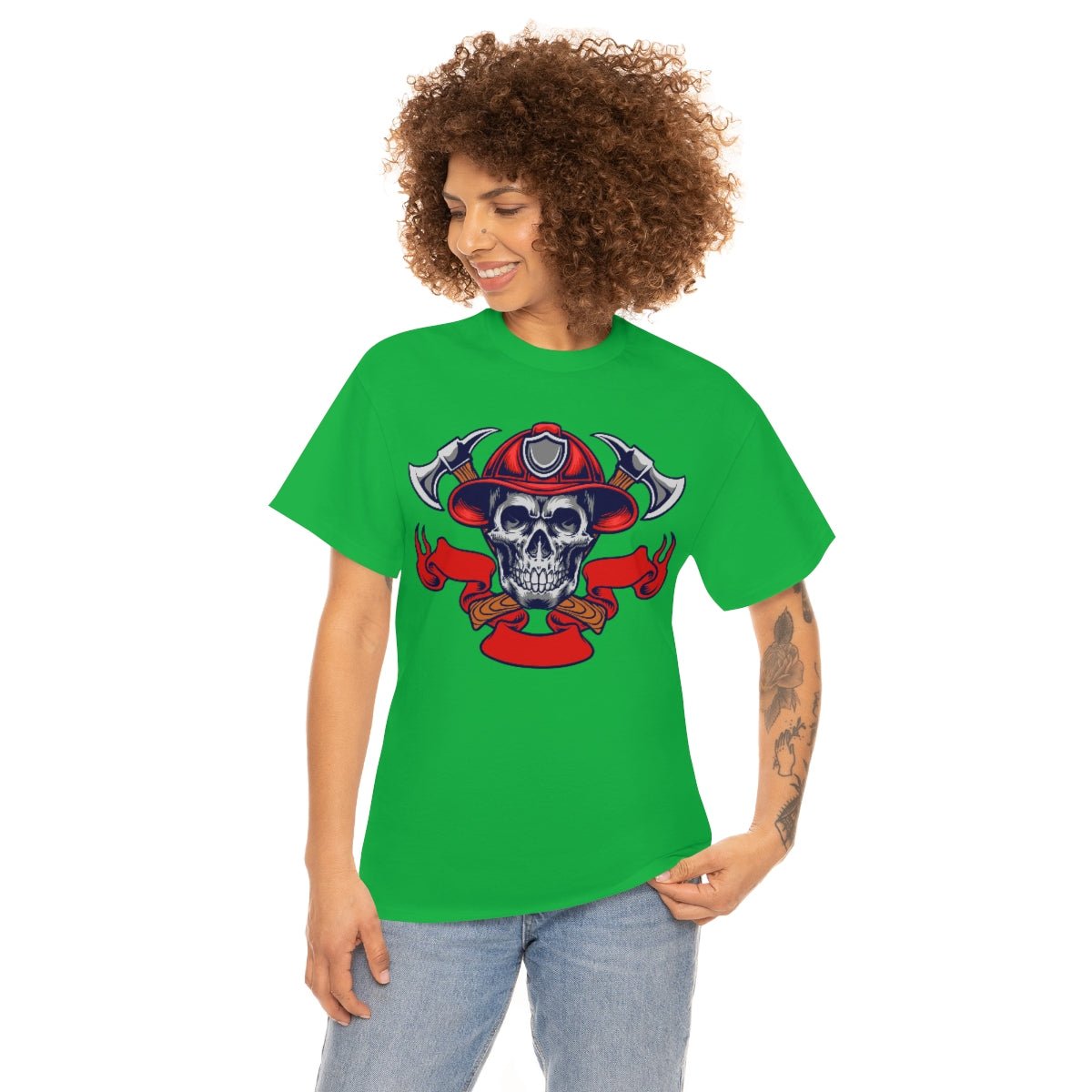 Fire Skull Cotton Tee