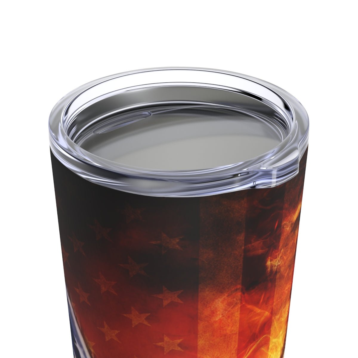 Firefighter American Flag Tumbler 20oz