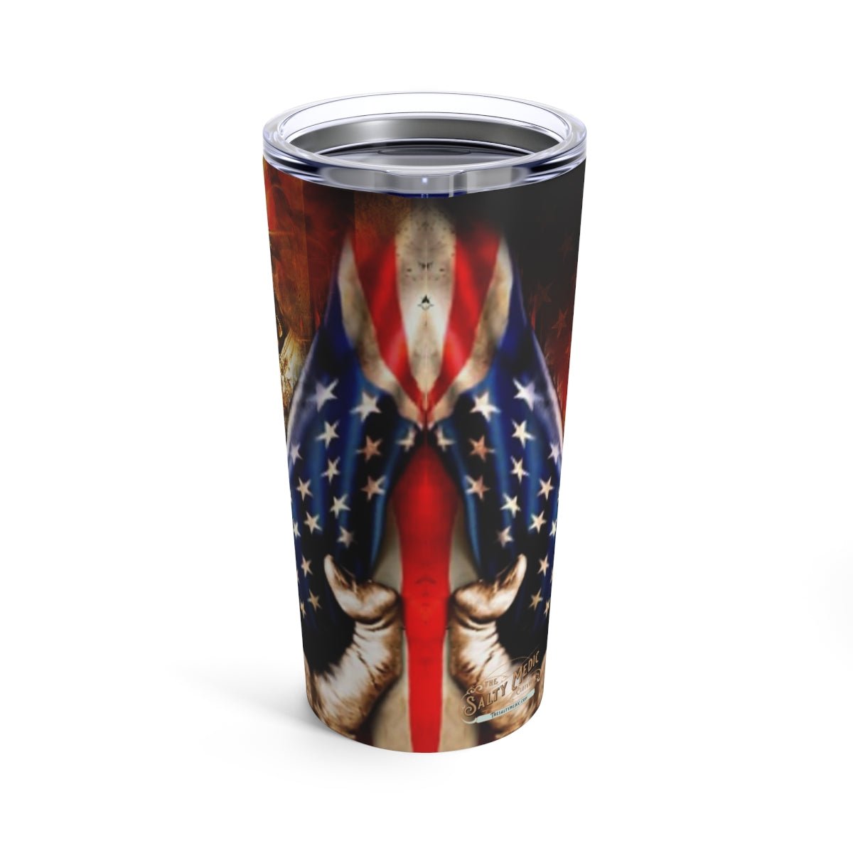 Firefighter American Flag Tumbler 20oz