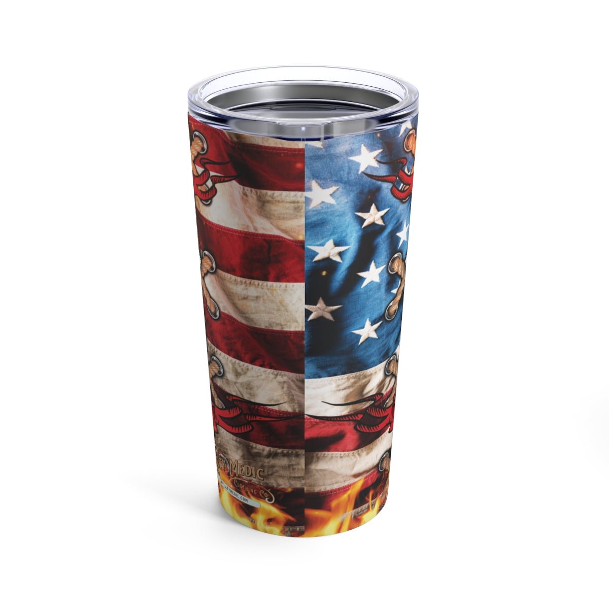 Firefighter First In Last Out Tumbler 20oz