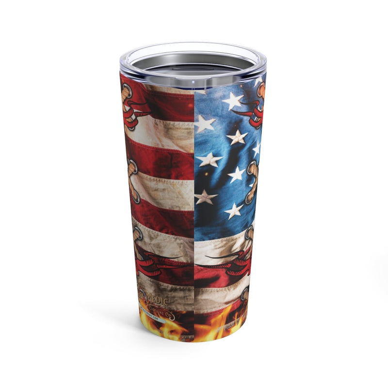 Firefighter First In Last Out Tumbler 20oz - Salty Medic Clothing Co.