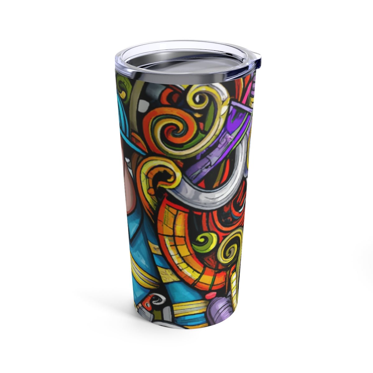 Firefighter Mosaic Tumbler 20oz