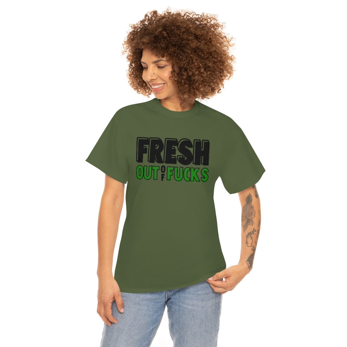 Fresh Out Of Fuc*s Cotton Tee