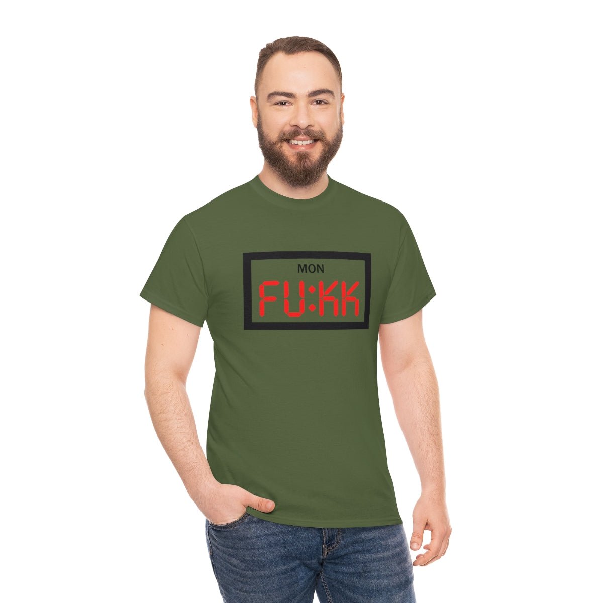 Fukk Monday Men's Heavy Cotton Tee