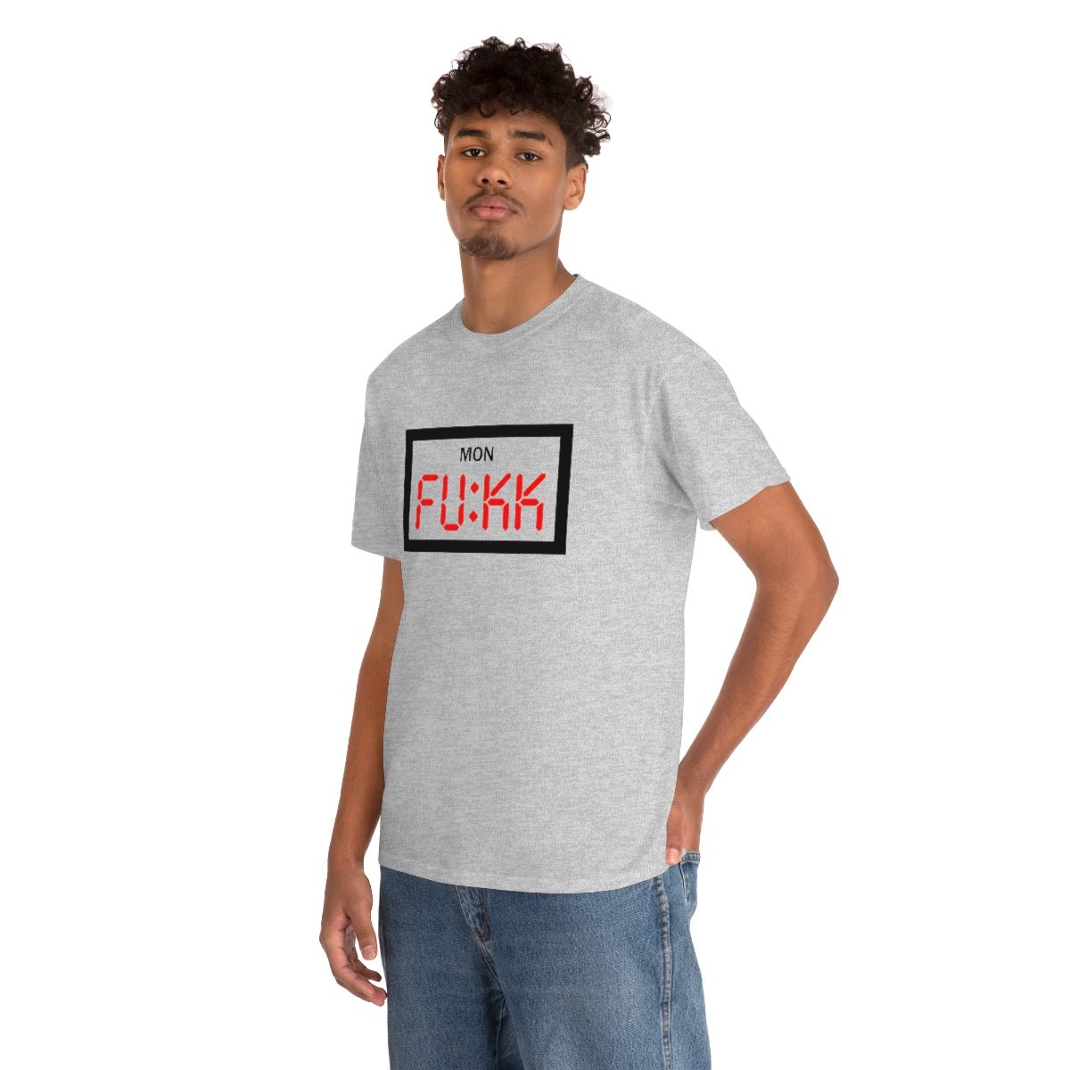 Fukk Monday Men's Heavy Cotton Tee