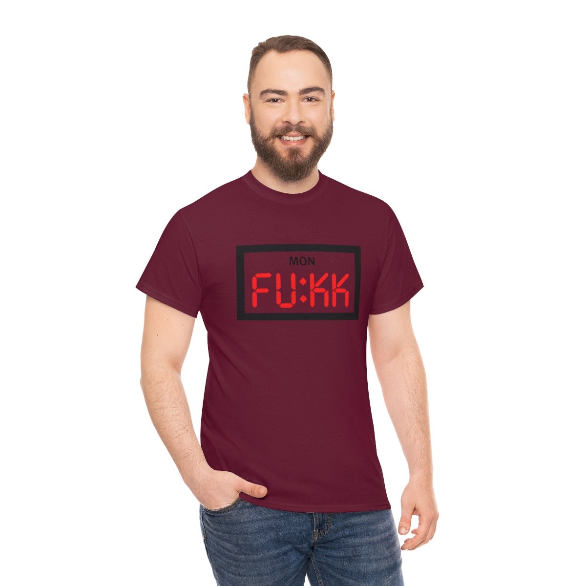 Fukk Monday Men's Heavy Cotton Tee