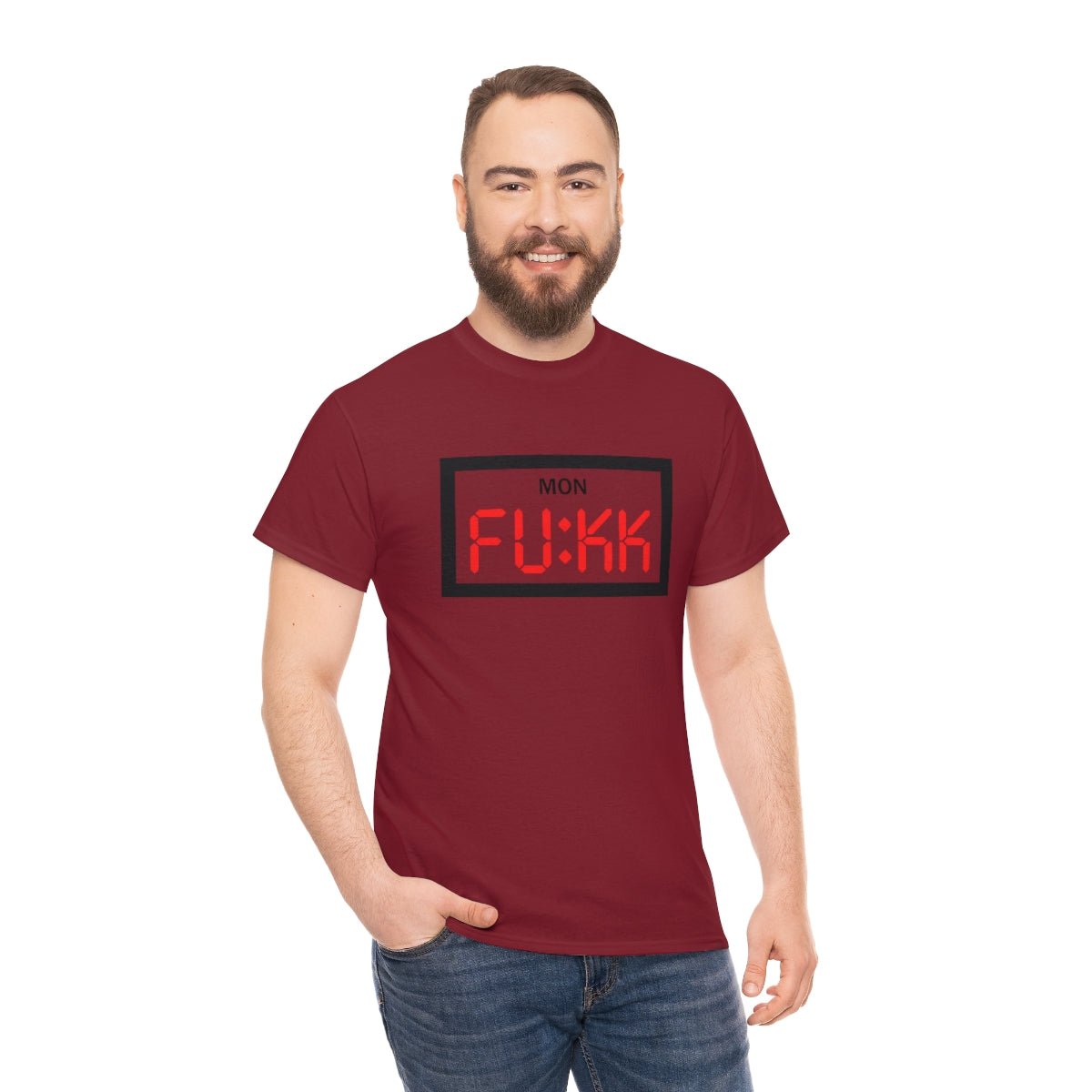 Fukk Monday Men's Heavy Cotton Tee