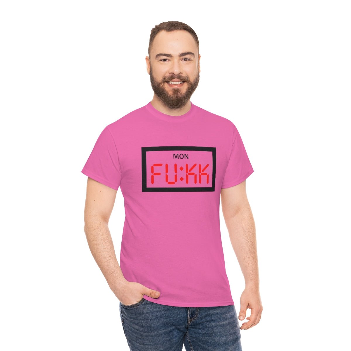 Fukk Monday Men's Heavy Cotton Tee