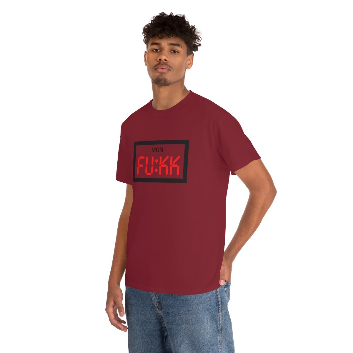 Fukk Monday Men's Heavy Cotton Tee