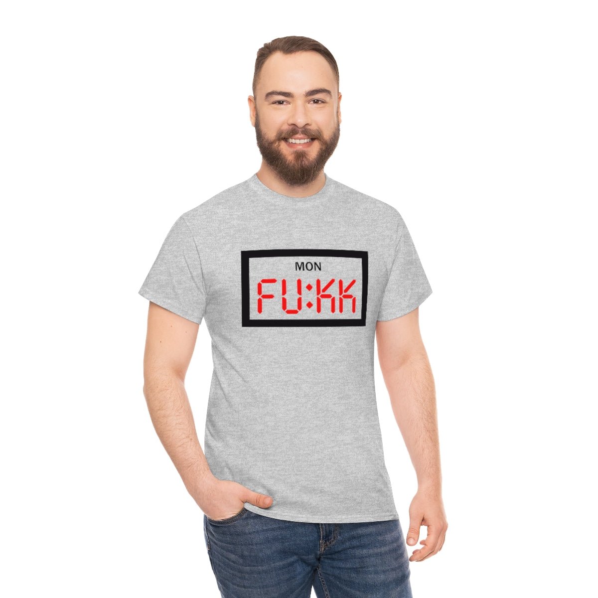 Fukk Monday Men's Heavy Cotton Tee