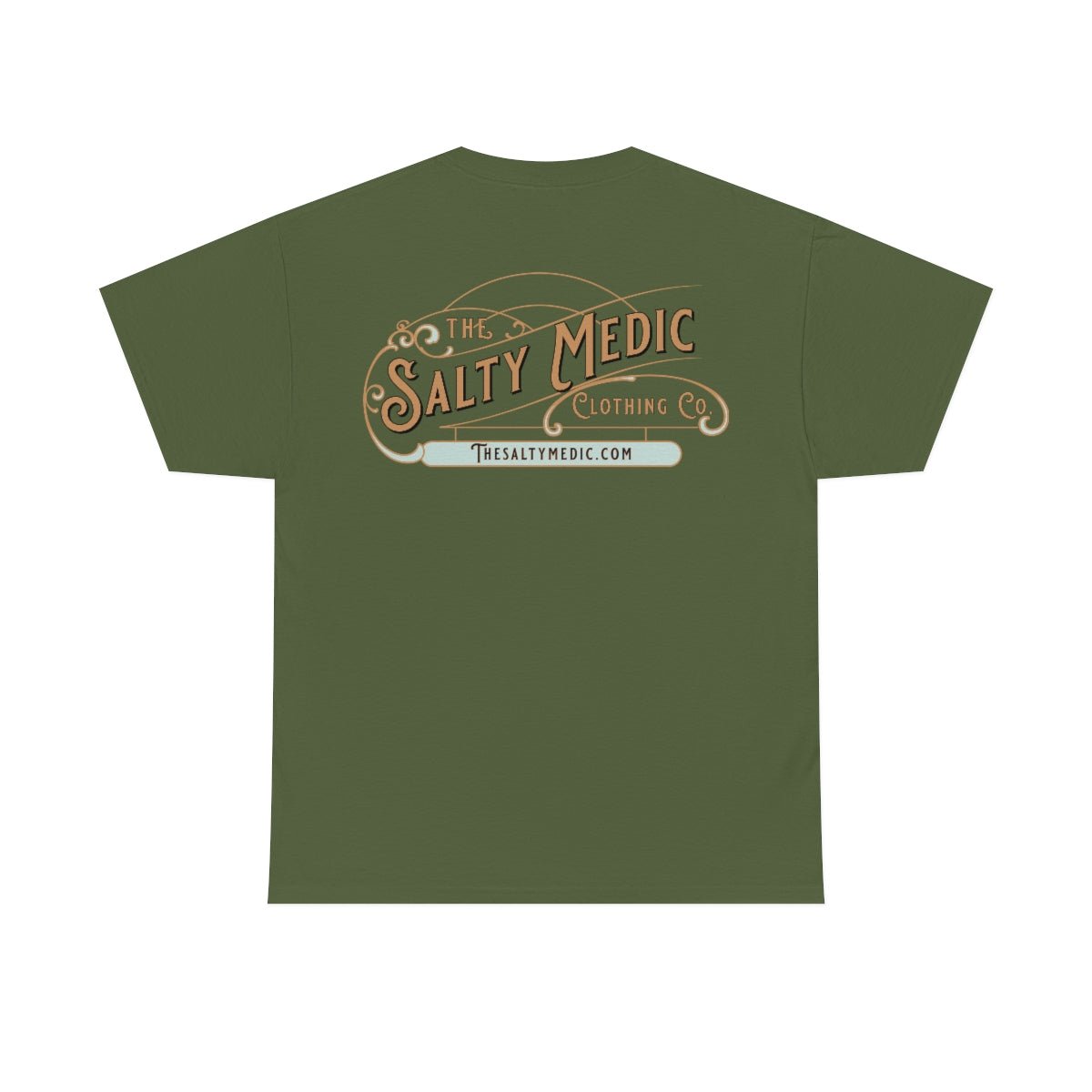 Good Beer For Bad Times Men's Cotton Tee - Salty Medic Clothing Co.