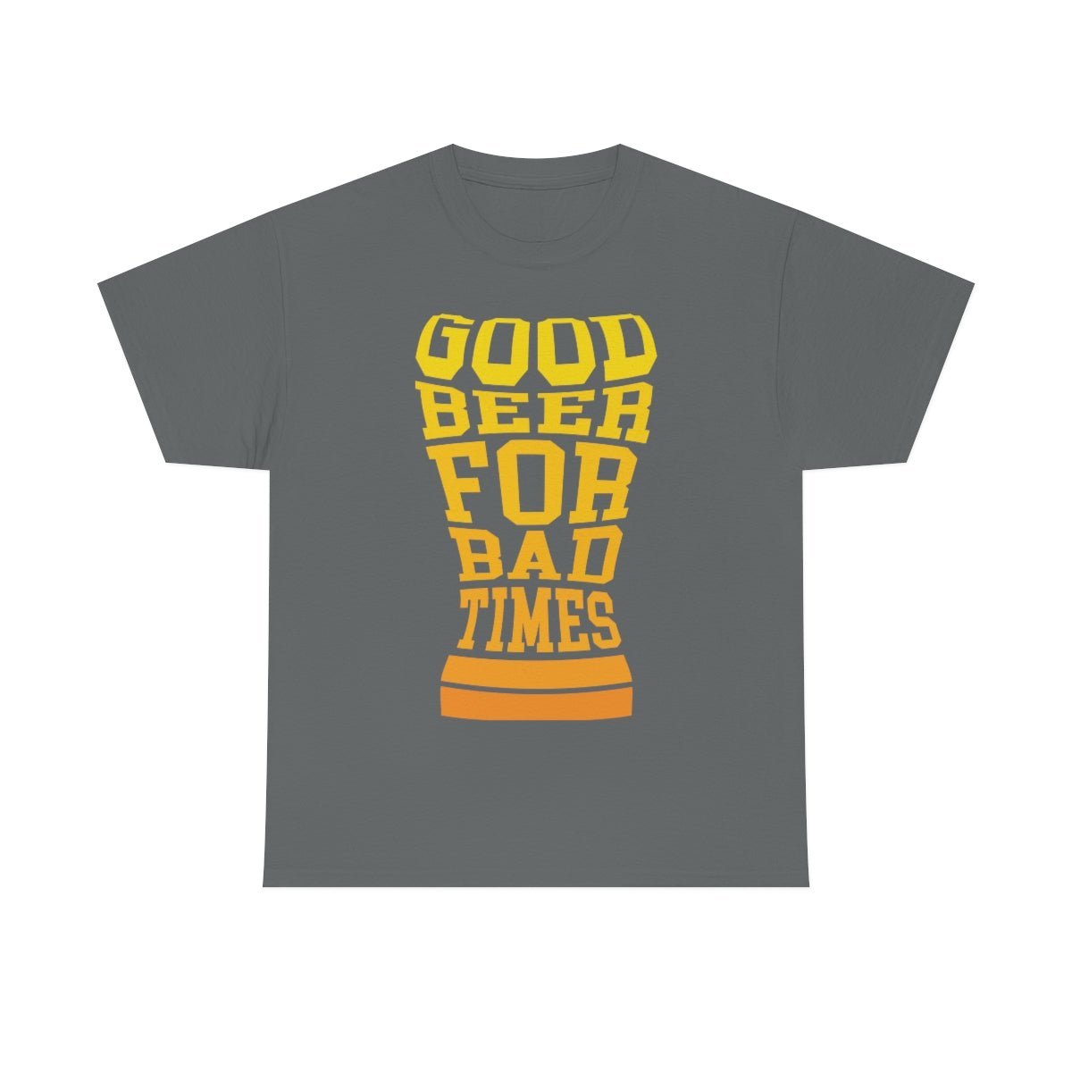 Good Beer For Bad Times Men's Cotton Tee - Salty Medic Clothing Co.