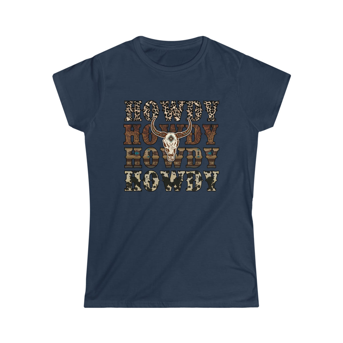 Howdy Howdy Howdy Women's T-shirt Navy