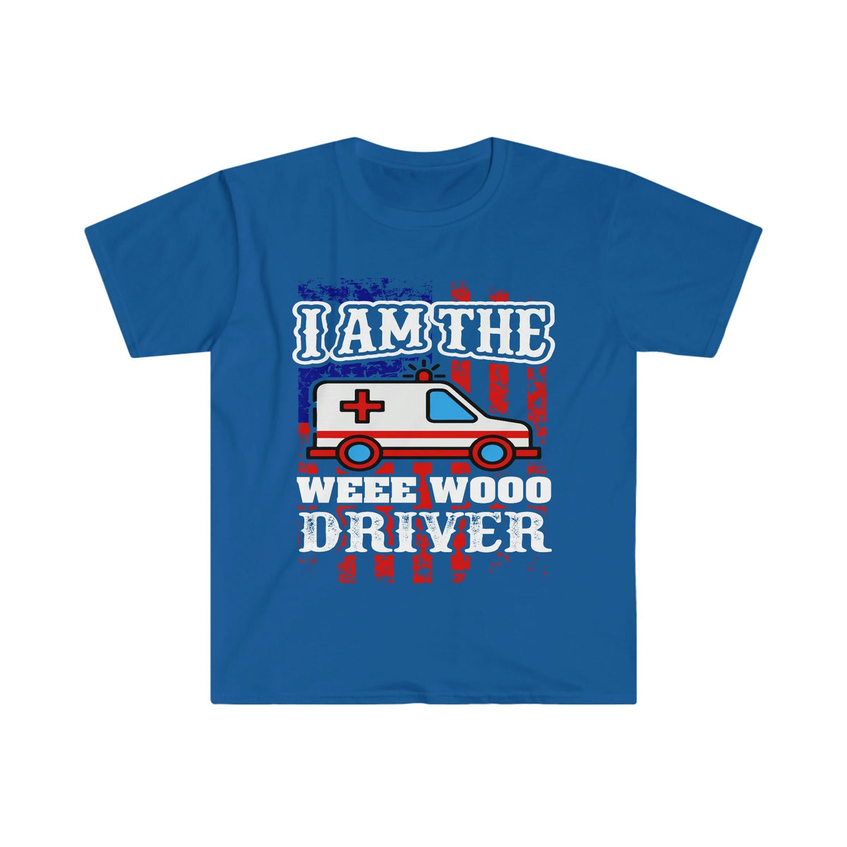 I Am The Weee Wooo Driver Men's Softstyle T-Shirt - Salty Medic Clothing Co.