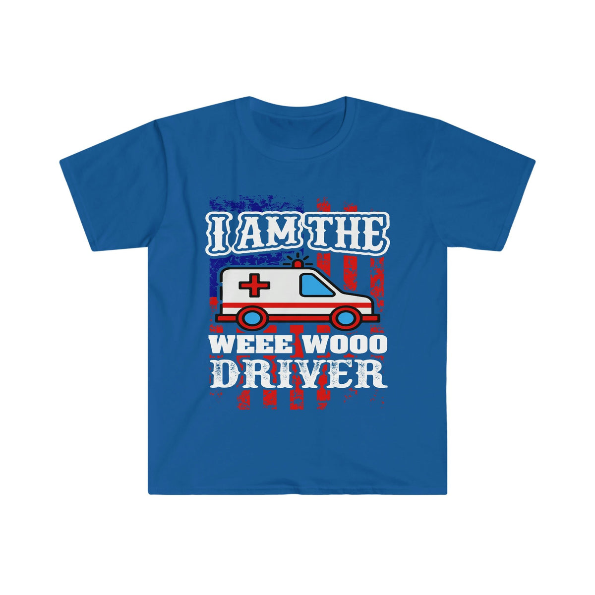 I Am The Weee Wooo Driver Men's Softstyle T-Shirt Royal