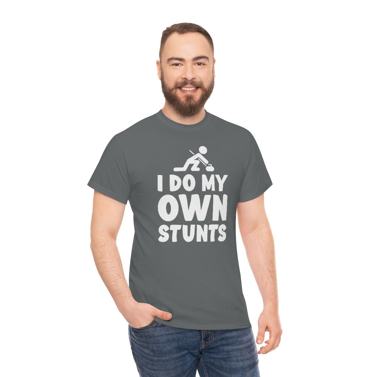 I Do My Own Stunts Cotton Tee